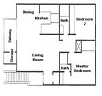 2BR/2BA