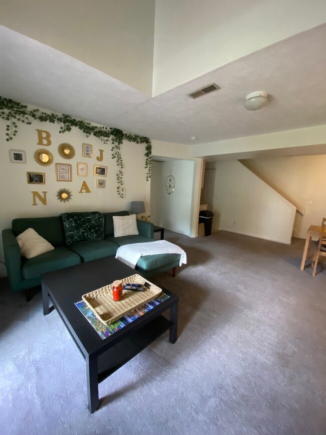 Unit D Living Room - Sycamore Place