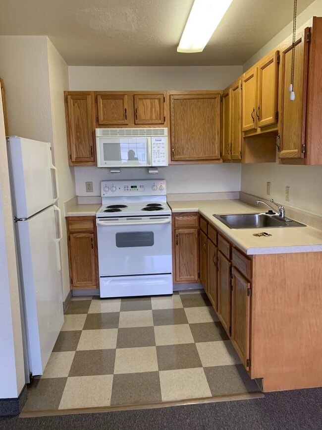 Standard Kitchen - Pineview Apartments (55 and older community)