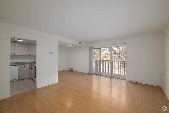 2BR , 1BA - 1,073SF - Living Room