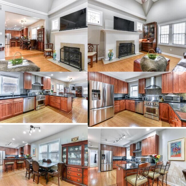 Kitchen, living room and dining room - 404 S Hanley Rd Unit 2S