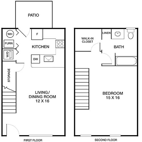 Floor Plan - Breckenridge Townhome