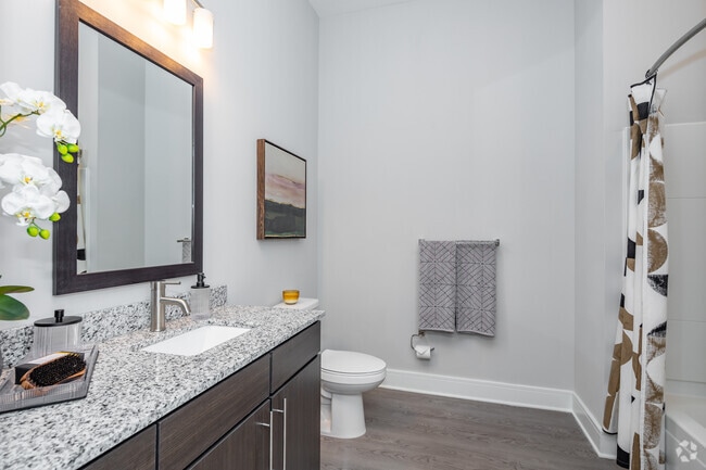 1BR, 1BA - Ford - 734SF - Bathroom