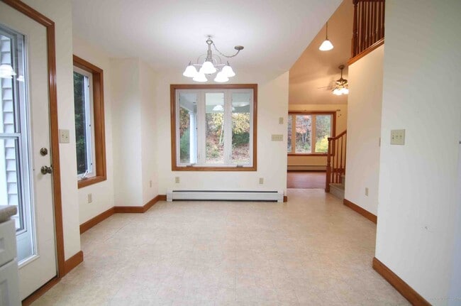 View from Kitchen to Living Room