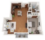 Floor Plan U | Domain | Apartments in Madison, WI