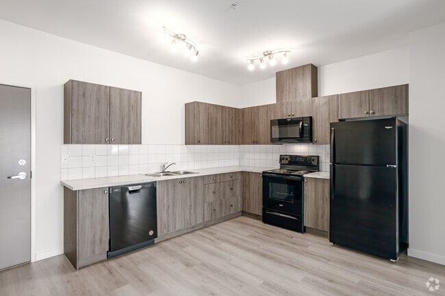 2 chambres, 2 salles de bain - 878 pi² - Cuisine - BlueWater Apartments South