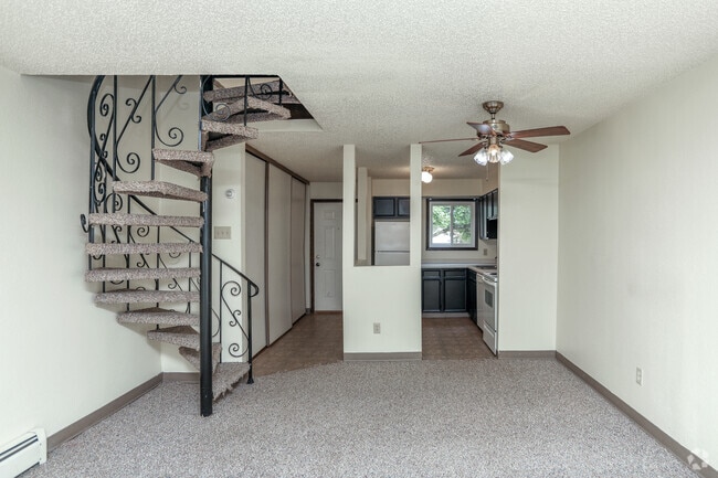 2BR, 1BA, Townhome - 750SF