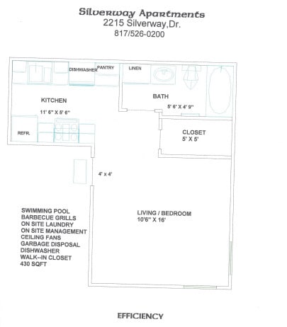 Efficiency Floorplan