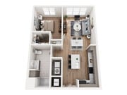 A3HC floor plan Verde at McCullough Station