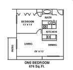 1BR/1BA