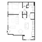 1BR/1BA