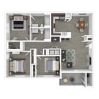 1293 Square Foot - 3x2