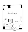 Serenity - S12 - 1 Beds - 1 Baths - 527 Sq. ft.