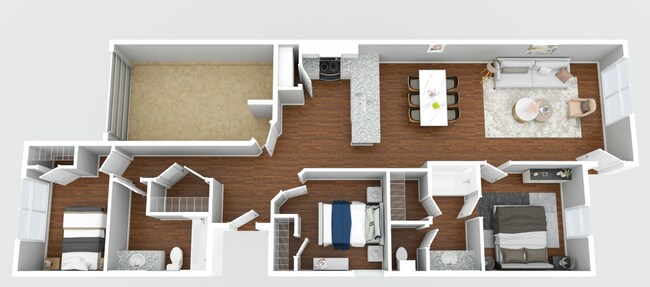 Photo - Introducing Your Dream Home: Spacious and Stunning 3 Bed, 2 Bath Haven Ready for You!