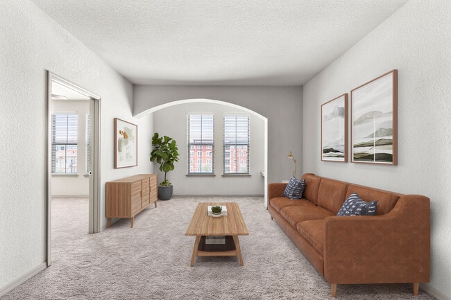 Spacious living rooms designed for comfort and style.