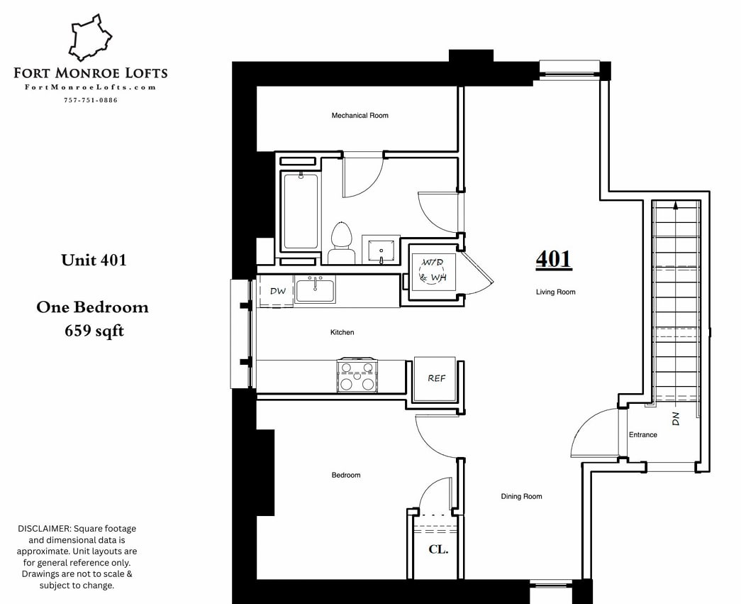 Photo - Fort Monroe Lofts (90) Unit 401