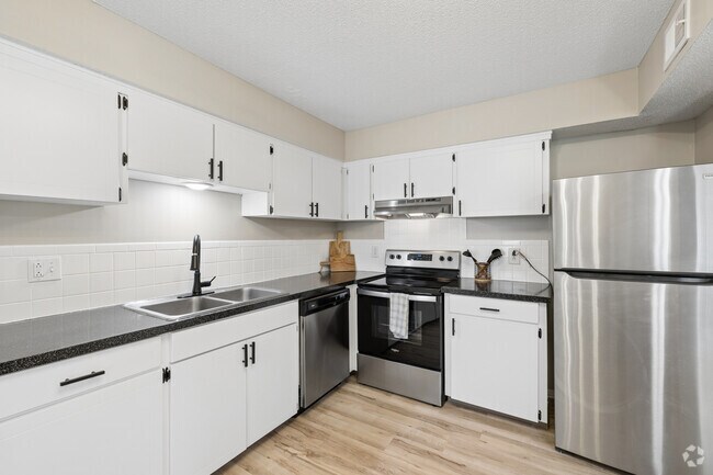 B1 - 2BR, 2BA - 1,110SF - Kitchen