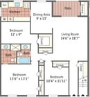 Three Bedroom First Floor
