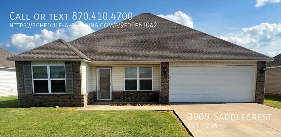 Beautiful 4 bed, 2 bath home - Nettleton!! - Beautiful 4 bed, 2 bath home - Nettleton!!