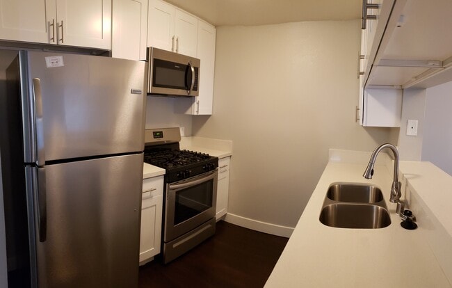 Platinum 1+1 Kitchen - Windfaire Apartments