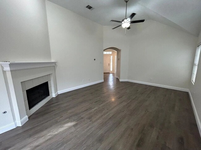 Photo - Charming 3-Bedroom Plano Retreat with Cozy Fireplace & Gleaming Hardwood Floors!