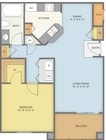 1BR/1BA