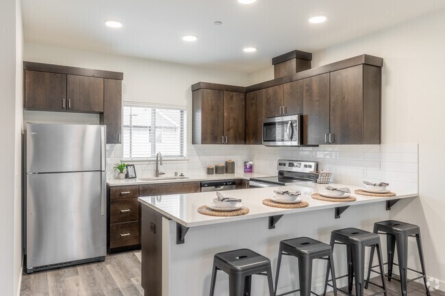 3BR, 2,5 BA - Cocina de 1464SF - Terra Lofts Apartments & Townhomes