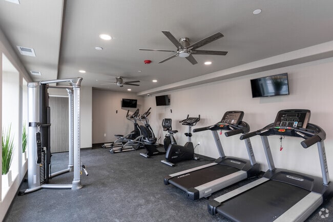 Fitness Center - The Lofts at Hawks Ridge