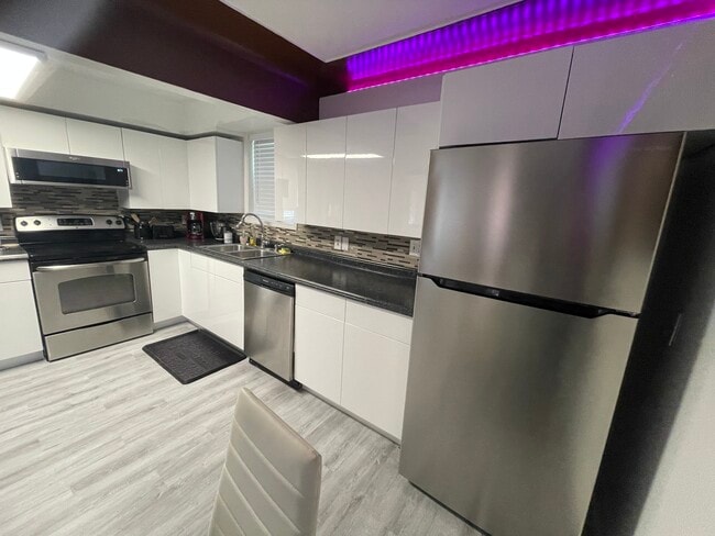 Stainless steel appliances