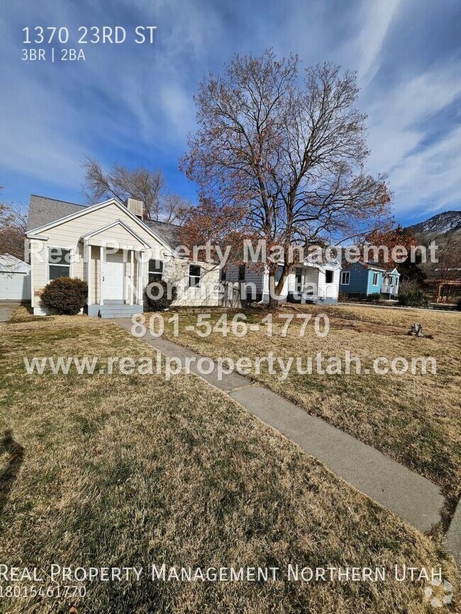 Building Photo - 3 Bedroom 1.5 Bath Ogden Home Now Available!