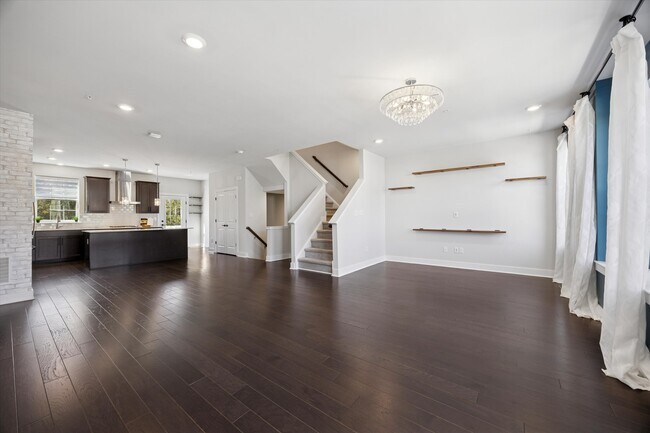 Living Room and Dining Room - 138 Livingston Ln