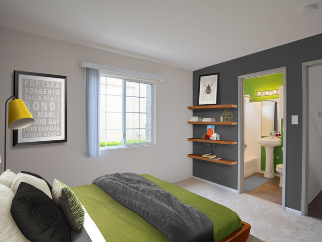 Bedroom - AVA Newport Apartments