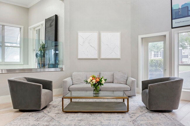 Área de salón de la casa club - The Phoenix Orlando