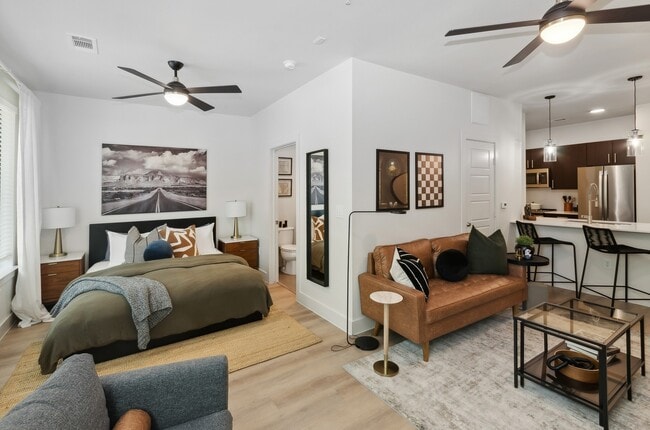 Ballpark_interior_dormitorio sala de estar cocina - AMLI at the Ballpark