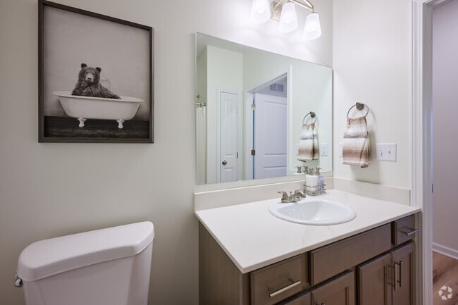 2 BR, 2 BA - 1,067SF Bathroom