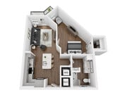A7 floor plan Enclave at Radius Dilworth