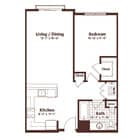A1 floor plan Osprey Cove