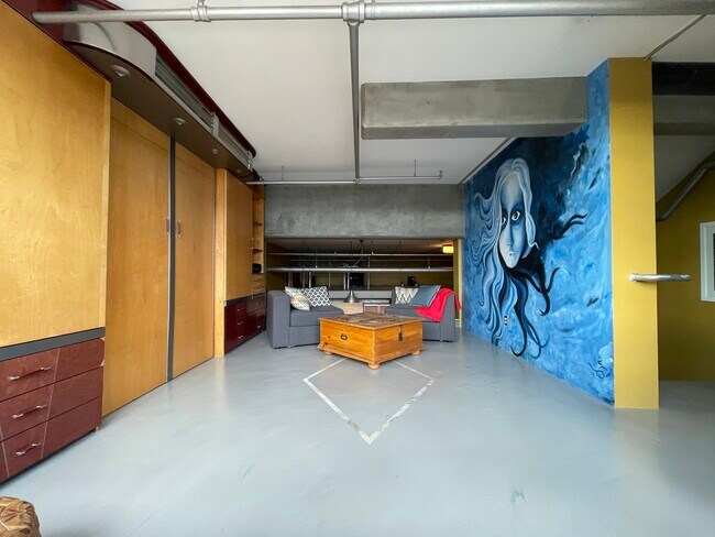 Upstairs - Main living space (looking North) - 2556 Hastings St E