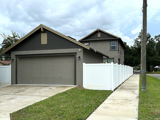 Back View of House - 4400 N Branch Ave