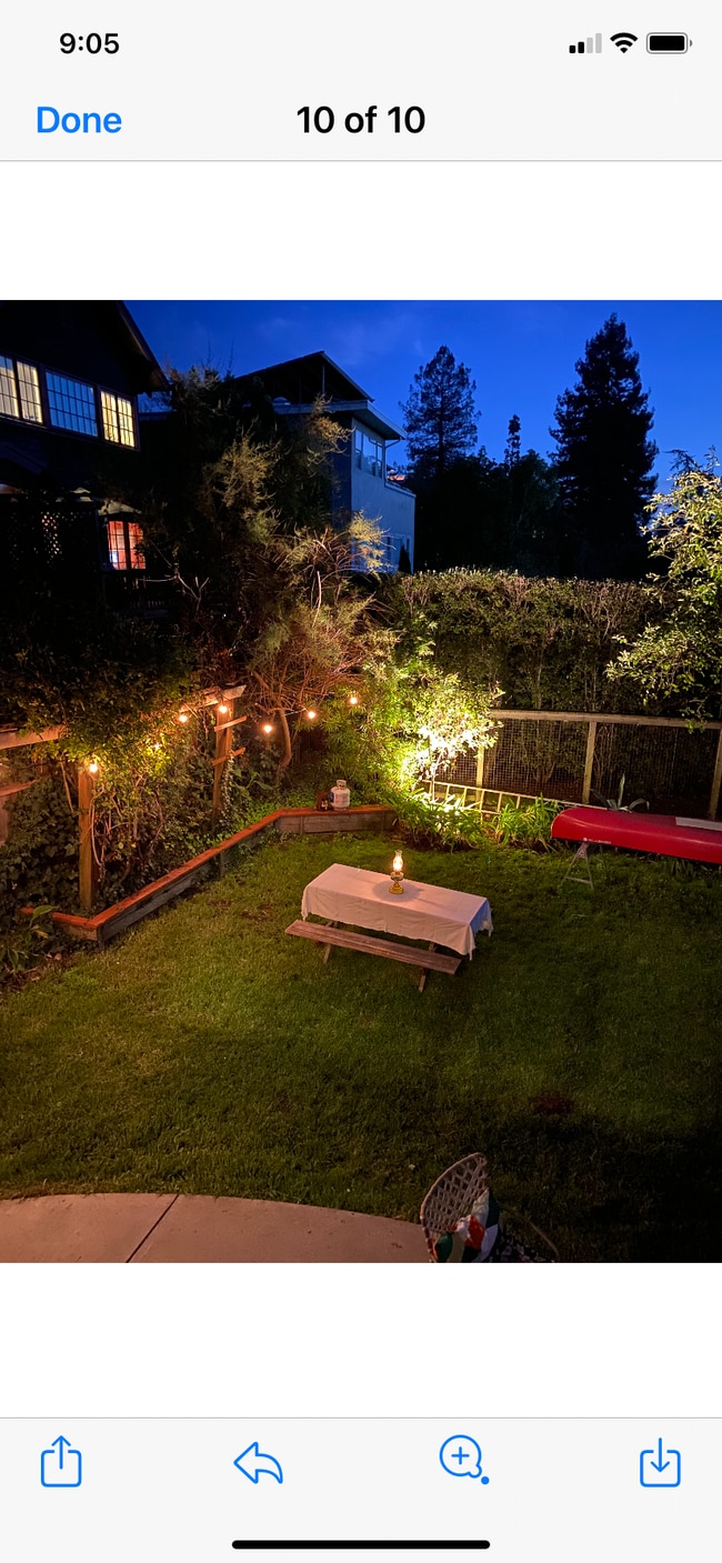 Backyard - 2240 Rose St Unit Lovely Flat Nice Location