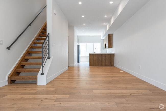 2BR, 2.5BA - 1,680SF - Living Room/Dining Room