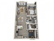 Floor plans are artist’s rendering. All dimensions are approximate. Actual product and specifications may vary in dimension or detail. Not all features are available in every apartment. Prices and availability are subject to change.