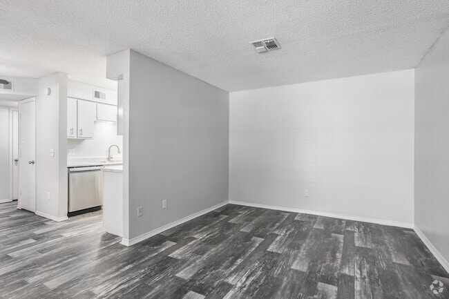 Living Room - 2BD, 2BA Model
