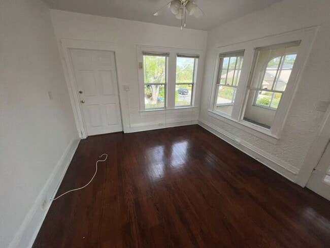 Photo - Two bedroom one bath second-floor apartment featuring a huge balcony!