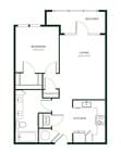A1H floor plan The Hartley at Blue Hill