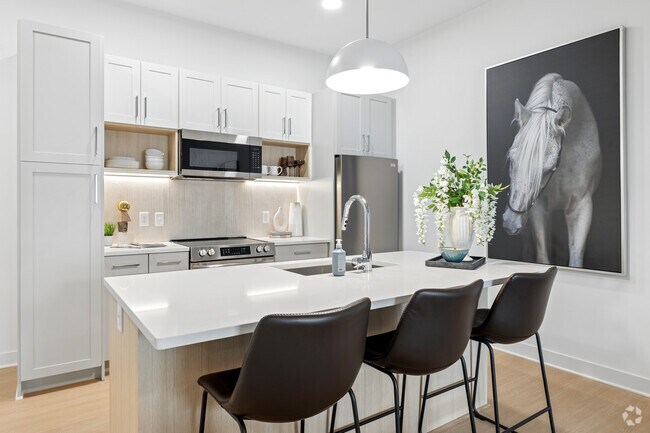 Maple 1BR, 1BA - 724SF - Kitchen