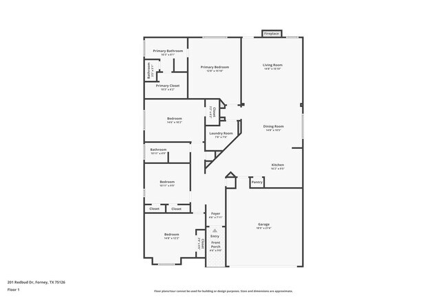 Photo - $1895  4 Bed/2 Bath/2 Garage  Ready for Move-in Home in Mustang Creek