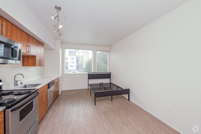 Studio - 345SF - Kitchen/Living Room
