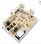 1BR/1BA