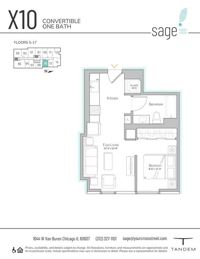 Floor Plan - X10 Convertible